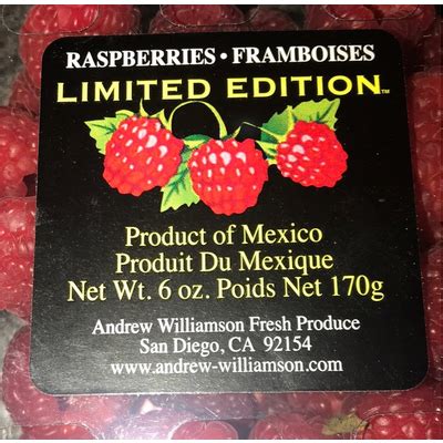 Calories In Raspberries Raw 1 Cup From USDA