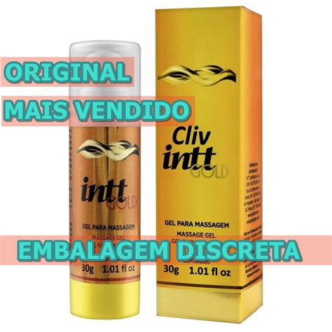 Cliv Intt Gold Gel Extra Forte Dessensibilizante Facilitador Anal Sem Dor G Intt Sexshop
