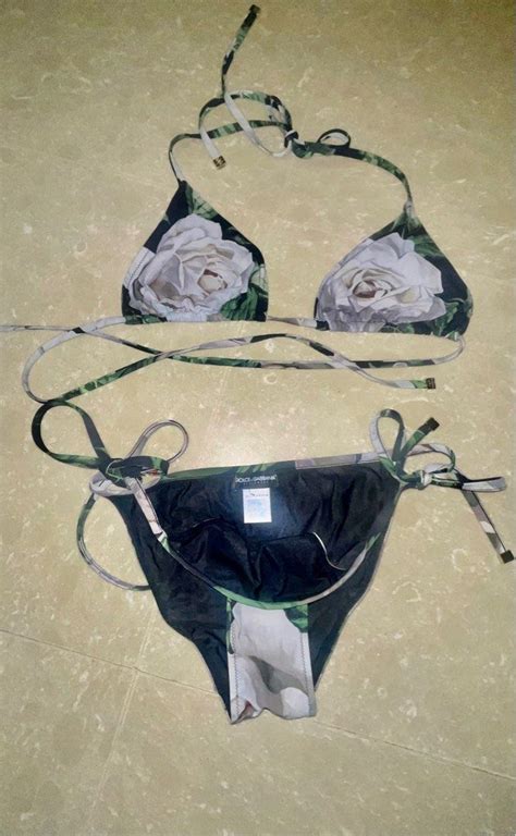 Dolce And Gabbana Bikini Women S Fashion Swimwear Bikinis Swimsuits On Carousell