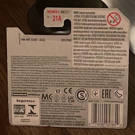 Mattel Toys Velocita Hw Art Cars Hot Wheels Short Card Poshmark