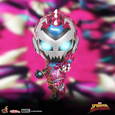 Hot Toys Spider Man Maximum Venon Venomized Iron Heart Cosbaby S Bobble Head