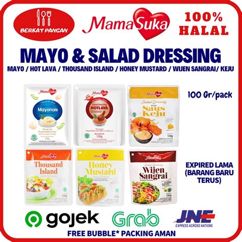 Jual Mamasuka Salad Dressing Mayo Thousand Island Honey Mustard