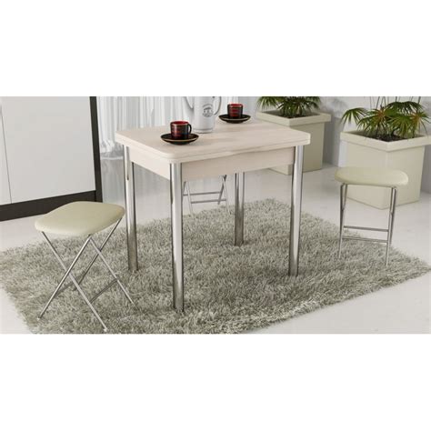 Стол обеденный с хромированными ножками «Лион» купить в Svp-mebel.ru ...