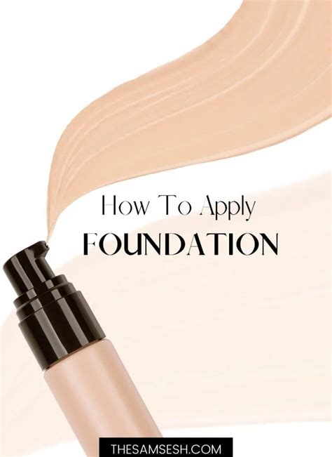 How To Apply Foundation How To Apply Foundation Fall Makeup Looks