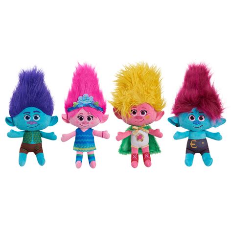 Dreamworks Trolls Band Together Small 8 Inch Plushie Assortment Kids