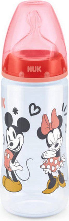 NUK Mickey Mouse First Choice Fles 6 18 Maanden 300 Ml Bol