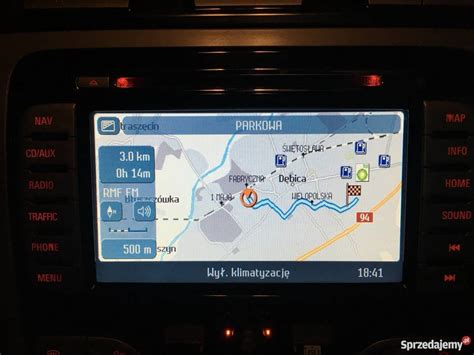 Polskie Menu Lektor Mapa Ford NX DVD NX SD S max Mondeo 2022 Dębica