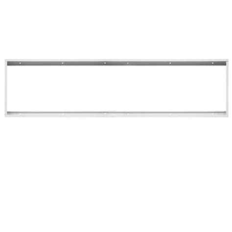 Ecd Germany Cadre De Panneau LED 120x30 Cm Blanc Froid 42W Avec