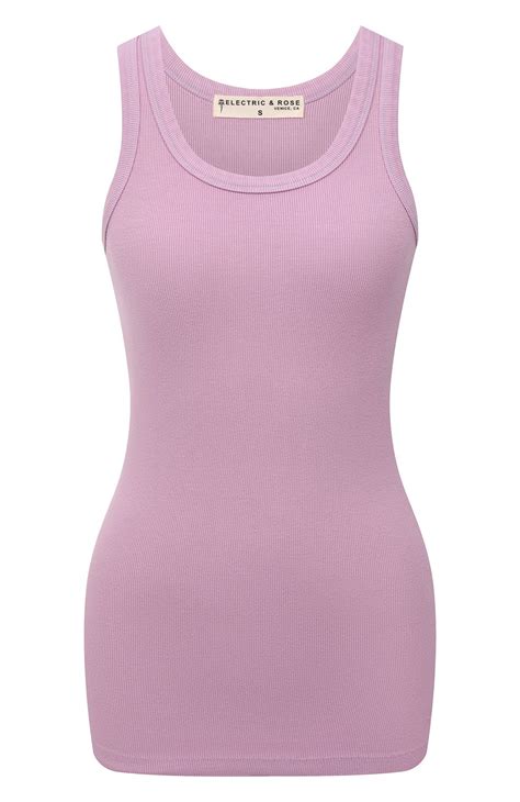 Женская розовая майка из вискозы ELECTRIC&ROSE купить в интернет ...