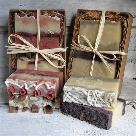 Personalised Artisan Handmade Soap Gift Box Soap Gift Handmade Soap