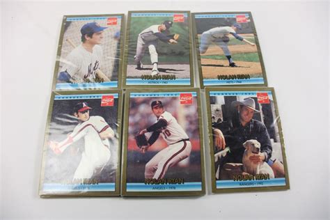 Nolan Ryan Collectable Baseball Cards 10 Pieces Property Room