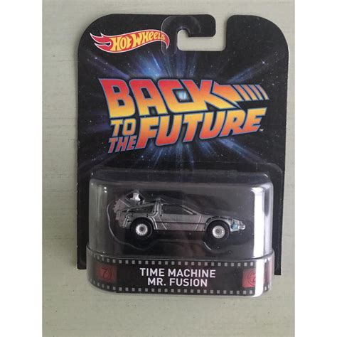 Hot Wheels Retro De Volta Para O Futuro Mr Fusion Delorean Shopee Brasil