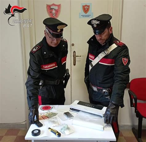 Droga A Barletta Arrestati Due Giovani Per Detenzione Ai Fini Di