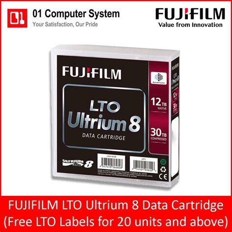 Fujifilm LTO Ultrium 8 Tapes Cartridges LTO8 LTO 8 | Shopee Singapore