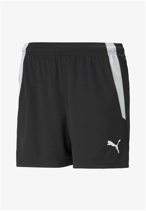 Puma Teamliga Sports Shorts Puma Black Puma Whitesvart Zalandono