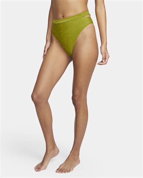 Nike Swim Women S Cut Out High Waisted Bikini Bottoms Nike Uk