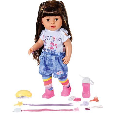 Кукла Zapf Creation Baby Born Сестричка 2022 Брюнетка 830-352 - купить ...