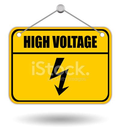 High Voltage Sign Stock Photo | Royalty-Free | FreeImages