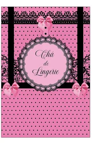 Painel De Festa D Vertical Ch De Lingerie X Parcelamento Sem Juros