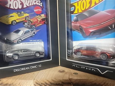 Mattel Creations Hot Wheels X DeLorean DMC Alpha Collector Set In Shipper EBay