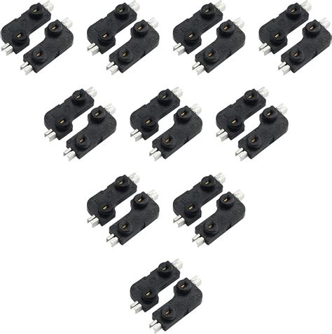 Sjzbin Pcs Black Hot Swappable Pcb Socket Sip Socket Hot Plug For Mechanical Keyboard Diy