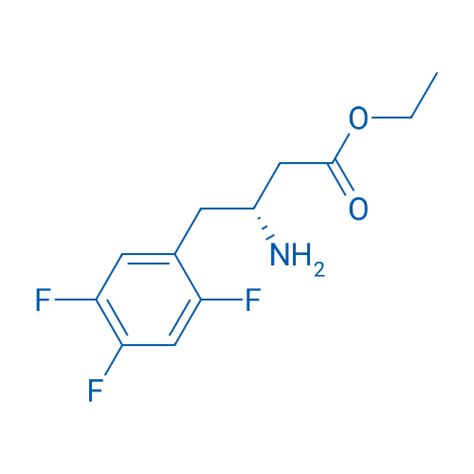 1151240 91 3 Ethyl R 3 Amino 4 2 4 5 Trifluorophenyl Butanoate BLD Pharm