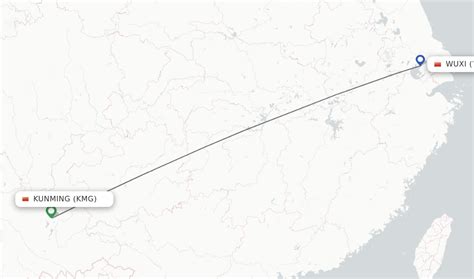 Direct Non Stop Flights From Kunming To Wuxi Schedules