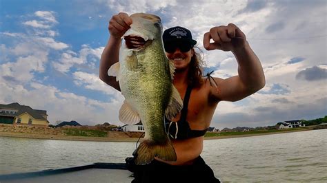 Big Bass Feeding Frenzy On Micro Baits Texas Bfs Fishing Youtube