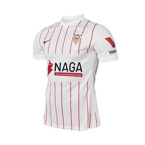 Dres Nike Sevilla FC Primera Equipación Stadium 2021 2022 Mujer White