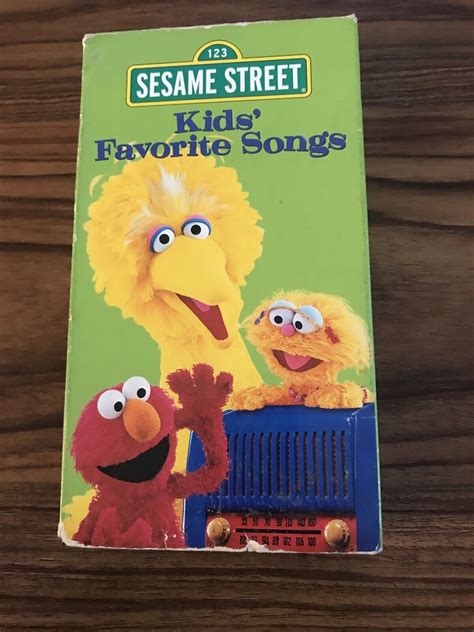 The Best Of Kermit On Sesame Street Vhs