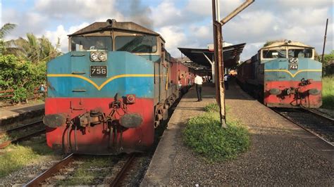 Sri Lanka Railways M Matara Kandy Xpress Bangadeniya Office Train