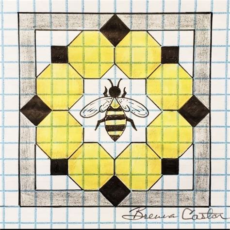 Bee Barn Quilt Pattern