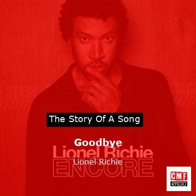 The story of a song: Goodbye - Lionel Richie