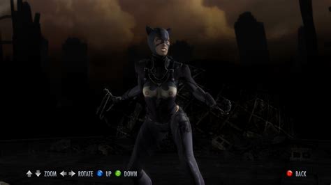 Скачать Injustice Gods Among Us Nude Mod Catwoman Геймплей