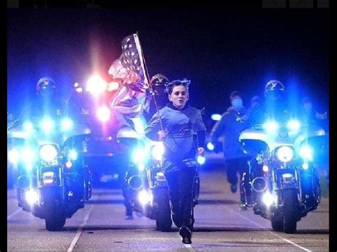 Teenager Runs To Honor First Responders Who Pass Away In The Line Of Duty 3b Media News