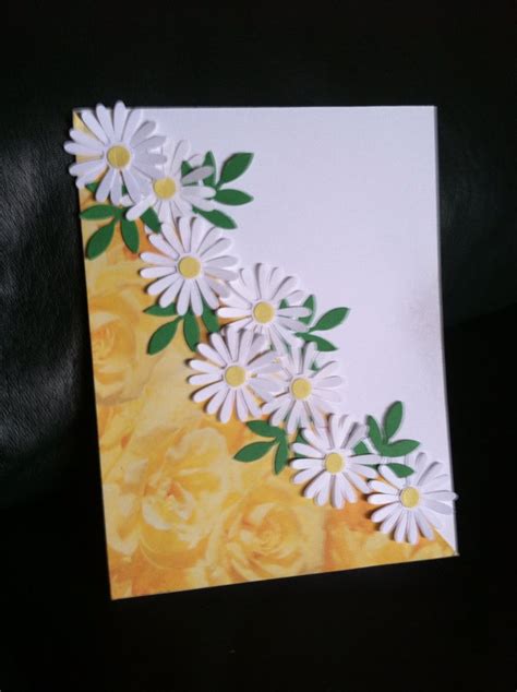 More Daisies Daisy Cards Birthday Cards Diy Birthday Cards