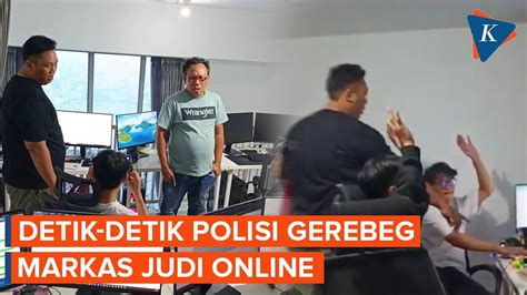 Detik Detik Penggerebekan Markas Judi Online Di Jakarta Barat YouTube