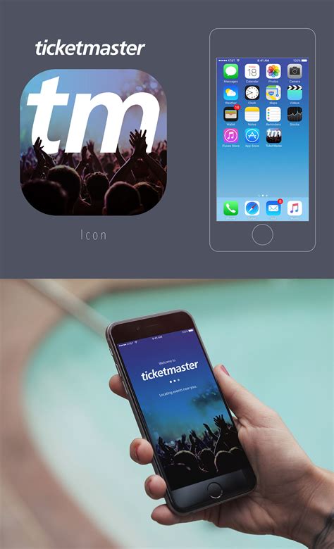 App Design - Ticketmaster on Behance