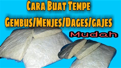 Cara Membuat Tempe Gembus Gajes Menjes Dages Mudaahhh Youtube