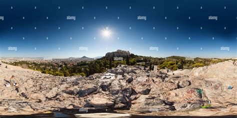 360° view of Areopagus Hill (Mars Hill - Alamy