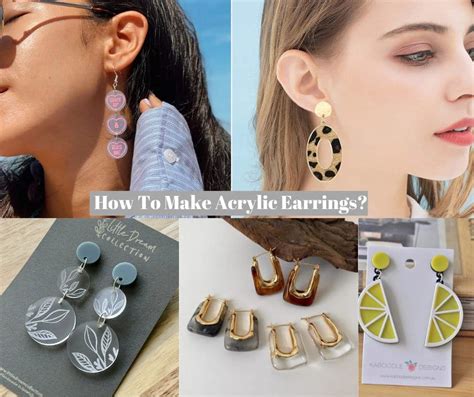 How To Make Acrylic Earrings? - Earrings Review