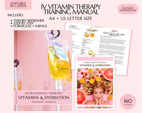 Iv Vitamin Therapy Recipes