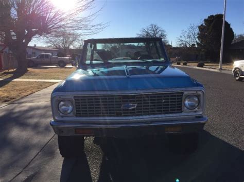 Classic 1972 Chevy K5 Blazer Classic Chevrolet Blazer 1972 For Sale
