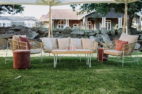 Natural Coffee Table Elderberry Event Hire