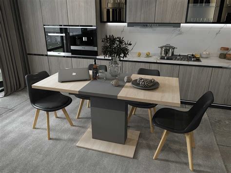 Стол и стулья , Стіл кухонний і Стільці дуб сонома. Стиль по суперцене ...