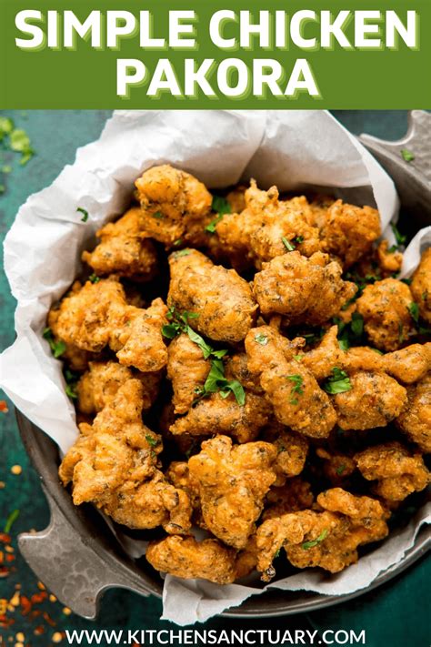 Chicken Pakora Recipe Nickys Kitchen Sanctuary