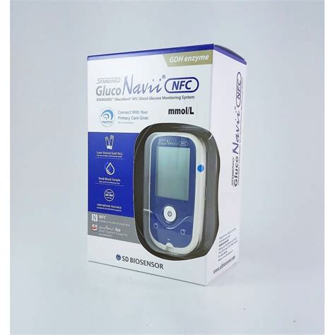 Standard Gluconavii Nfc Blood Glucose Monitoring System Shopee Malaysia