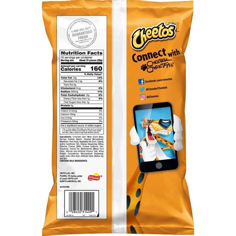 Buy Cheetos Crunchy Flamin Hot Cheese Flavored Snacks Oz In