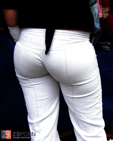 Bk Several Spy Candid White Trousers Zb Porn
