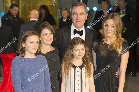 James Nesbitt Wife Sonia Forbesadam Daughters Editorial Stock Photo ...